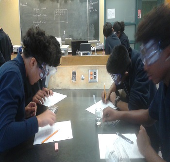 Students Doing Chemical Properties Lab637429607591435350
